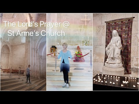 Unexpected moment at St. Anne’s Church Jerusalem (@BeckyLee811) The Lord’s Prayer