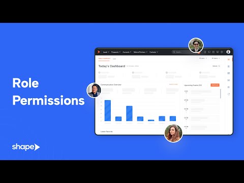 Manage Role Permissions with Shape Software