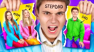 Dad vs Stepdad! Rich vs Poor Dad