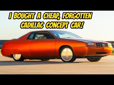 I bought a forgotten Y2K Cadillac Concept Car, with a mysterious history. Meet the EldoRODo!