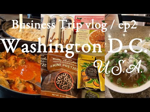 Washington D.C. travel vlog ep 2🇺🇸walking tour,food,Arlington Cemetery,Pho 75,Trader Joe's,4K