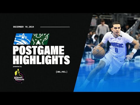 POSTGAME HIGHLIGHTS: MAGIC VS. BUCKS 12.10.24 PRESENTED BY PLANET FITNESS