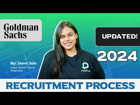 Goldman Sachs Recruitment Process for 2024 Batch