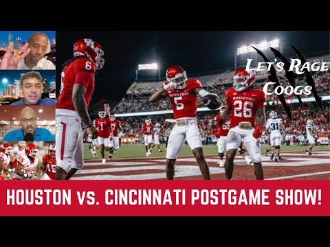 Let's Rage Coogs: Houston Cougars vs. Cincinnati Bearcats postgame show!