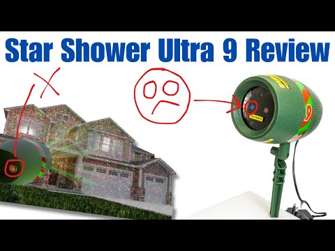 Star Shower Ultra 9 Review (2024) - The Best Outdoor Christmas Lights?