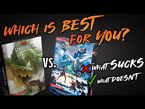 I Was Wrong ⚔️ Starter Set vs. Essentials Kit (D&D 5E Boxed Sets)