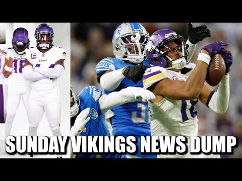 Minnesota Vikings News Dump (1.5.2025) | Game Day, JETS, Wikes Buy 1,900 Tickets