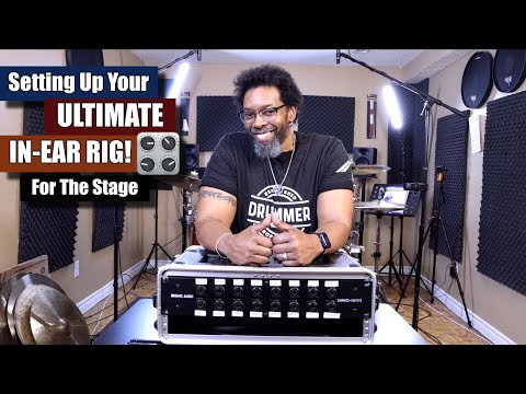 How To Set Up Your Ultimate In-Ear Rig For Shows! 🥁 - What You Need And How It Works!