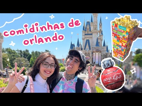 Tudo que Comemos nos Parques de Orlando 🏰🥐✨