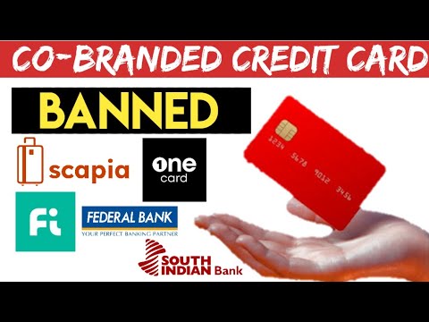 Breaking News: Co Branded Credit card Banned !