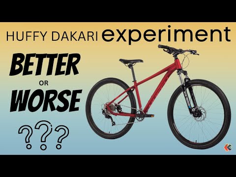 Huffy Dakari Experiment - BETTER or WORSE on a MTB Trail?