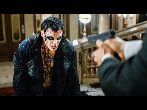 The Crow DESTROYS A Whole Security Team - The Crow Clip (2024)