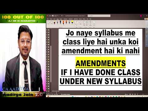 Done Classes Under New Syllabus do I Need to Worry About Amendments? Here's What You Should Know!