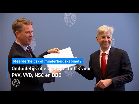 Meerderheids- of minderheidskabinet: hoe moeten PVV, VVD, NSC en BBB nu verder? | Hart van Nederland