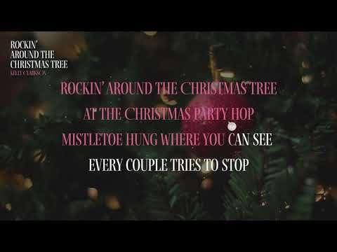 Kelly Clarkson - Rockin' Around The Christmas Tree (Karaoke Video)