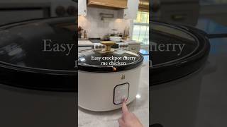 Crock pot merry me chicken 🍗 #easydinner #dinnerideas #asmr