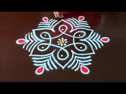 3*2 dots kaarthigai vilakku kolam 🪷 rangoli designs 🪷 thipkiyanchi rangoli🪷 small muggulu #muggulu