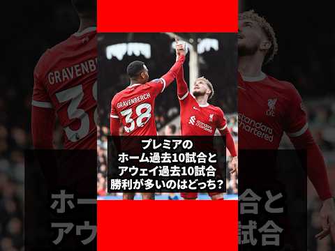 残り5試合中3試合がアウェイ#リヴァプール #リバプール #プレミアリーグ #クイズ ＃サッカー