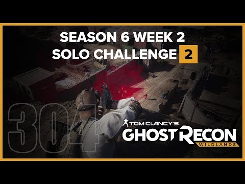 Ghost Recon Wildlands Ep 304 - S06W02 Solo Challenge 2 Kill three Santa Blanca with one grenade