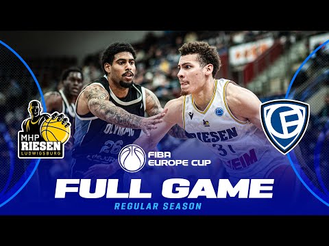 MHP RIESEN Ludwigsburg v Fribourg Olympic | Full Basketball Game | FIBA Europe Cup 2024-25