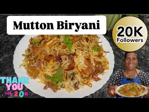 Mutton Biryani… 20k followers Special #food #muttonrecipe #muttonbiryani #recipe #cooking #foodie