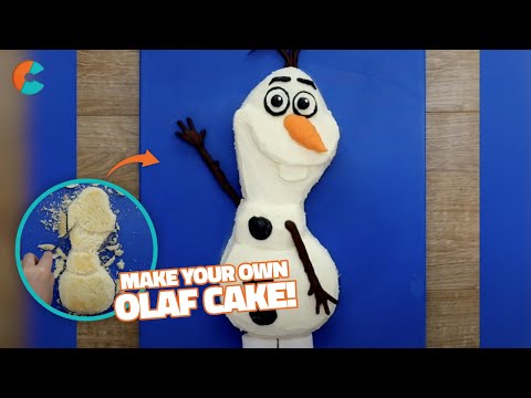 How to Make a Fun Olaf Cake! | Craft Factory