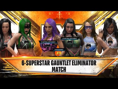 WWE 2K24 AWA Wrestling: Isla vs Sarah vs heather vs Sophie vs Savannah vs Chloe