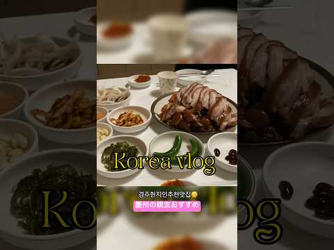 『韓国 慶州』奈良の姉妹都市 韓国 慶州ぐるめ01🍖