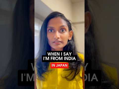 When I Say I’m From India in Japan Part 2 #taraandharu #indianinjapan #indian #youarebeautiful