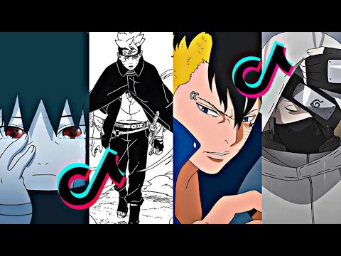 Naruto Shippuden || Boruto Two Blue Vortex TikTok Compilation / COOL EDITS AMV BADASS MOMENTS #10