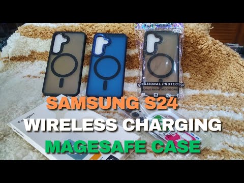 Samsung S24 Wireless Charging Magsafe case !! Samsung S24 Important Cover