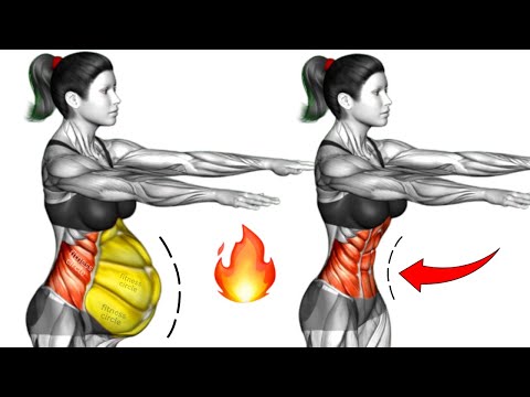 30 Best Standing Exercises to Rid Of Tummy Fat for Good! | BURN BELLY FAT Workout & LOSE WEIGHT🔥