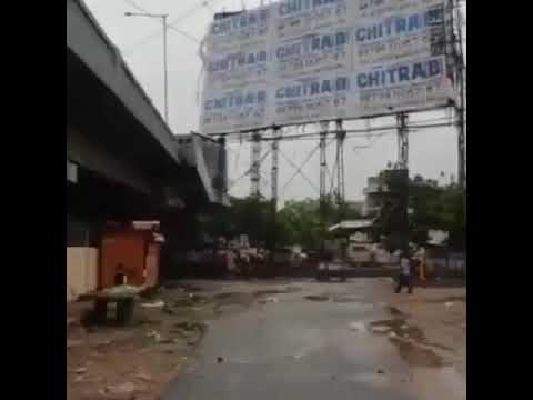 Near Jivraj Hospital Bridge Ahmedabad. #cyclone #vadodara #gujarat #CycloneTauktae #shorts #disaster