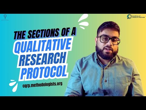 The Sections of a Qualitative Research Protocol