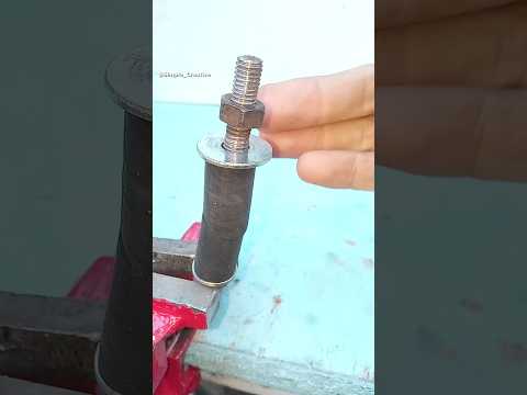 Remember this tip and trick. Easy way to fix a bolt in wood #shorts #diy  #tips #howto