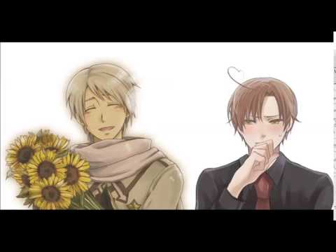 Mawaru Chikyuu Rondo Russia x Romano