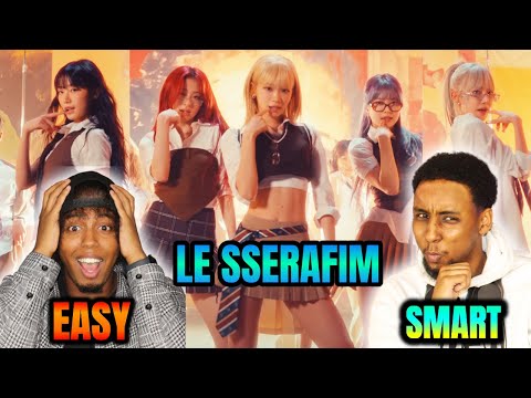 LE SSERAFIM 'EASY' + 'SMART' | Watching LE SSERAFIM (르세라핌) For The FIRST TIME!!!