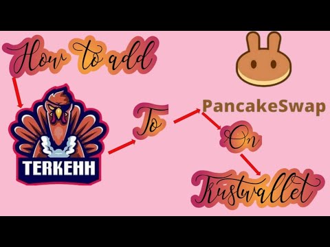 How to add terk on pancakeswap