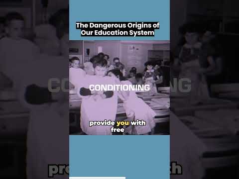 The DARK origins of our education system