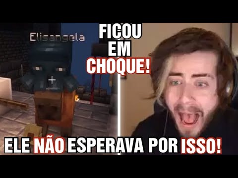 ELISANGELA QUASE INFARTOU O CELLBIT COM ESSE SUSTO! QSMP MINECRAFT