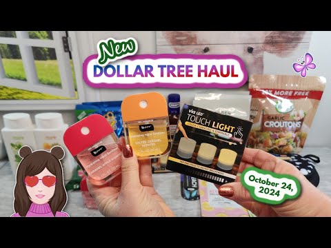 DOLLAR TREE HAUL!  Amazing NEW Finds in the New Oxford, PA, Store!!  October 24, 2024