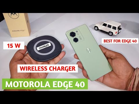 Wireless Charger For Motorola Edge 40 | 15 Watt Wireless Charger | Moto Edge 40