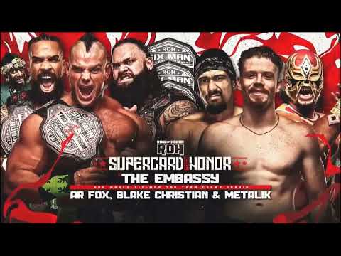 ROH Supercard of Honor XVI Match Card