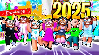 DAYCARE NEW-YEAR REWIND 2025 | Roblox | Brookhaven 🏡RP