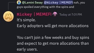 😱Memefi New Project Update || lucky user || 3000 ETH give 😱😱|| do not miss ||