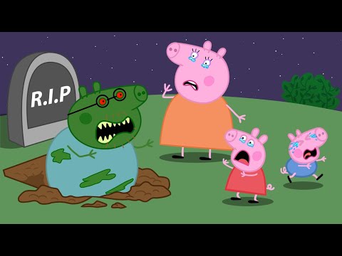 OMG! Suddenly Zombie Daddy Pig Comes Back to Life | Danny Dog Funny Animation