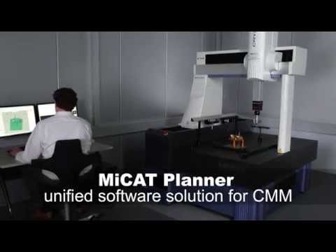 MiCAT Planner | CMM Part Programming Made Easy