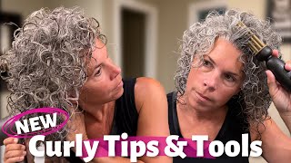 Curly Hair Styling Tips & Tools *NEW* (less frizz, more volume, direction, + control)