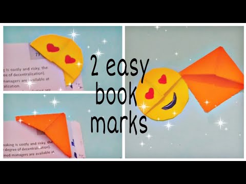 Diy easy 2 book mark