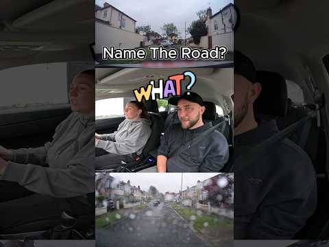 Name The Road 🤷‍♂️  #driving #drivinglessons #funny